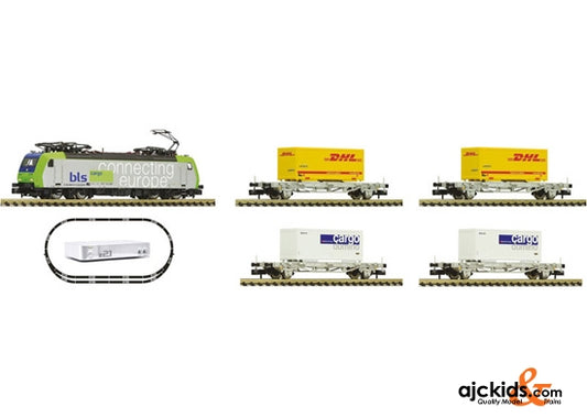 Fleischmann 931581 z21-Set: Electric Locomotive BR185 + Containerz