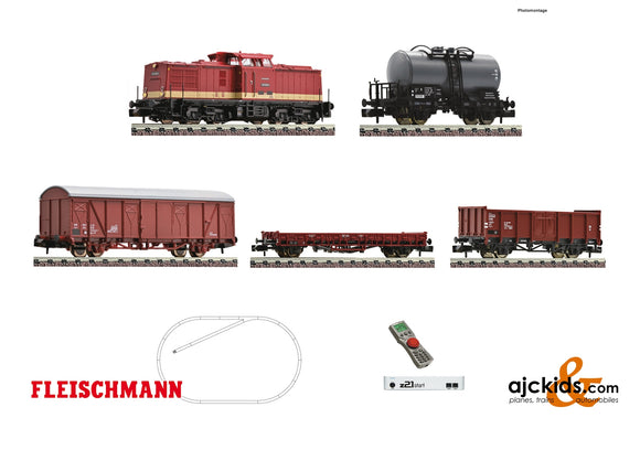 Fleischmann 931892 - z21 start digital set: Diesel locomotive class 110 and goods train
