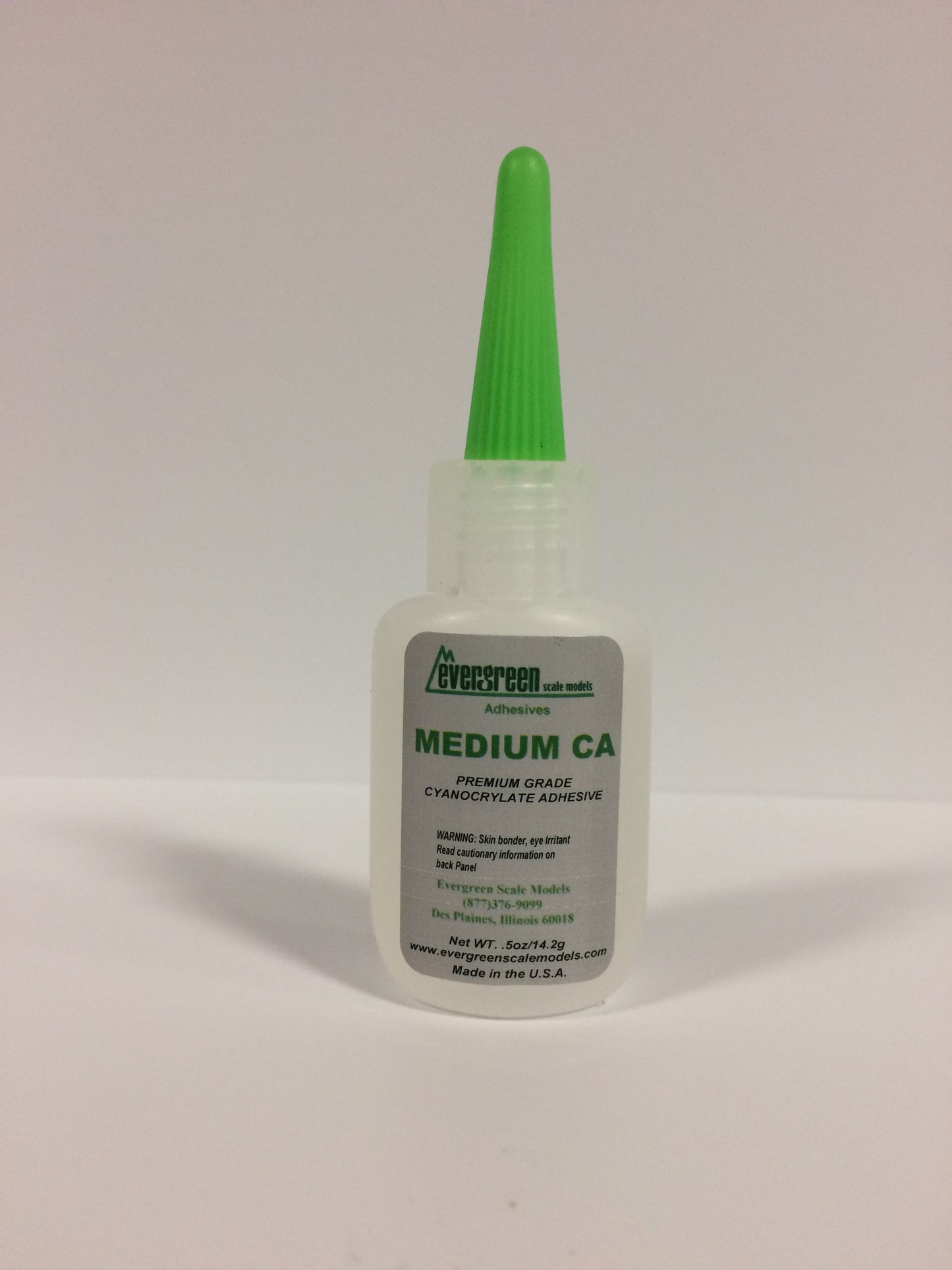 Evergreen CA glue for plastic models and kits