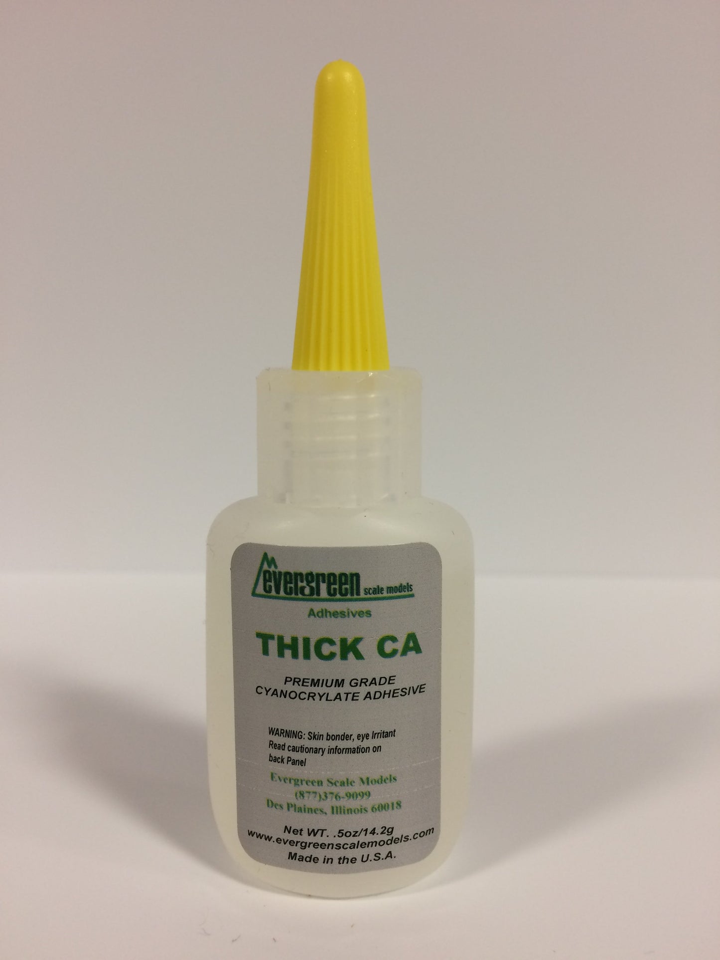 Evergreen CA glue for plastic models and kits