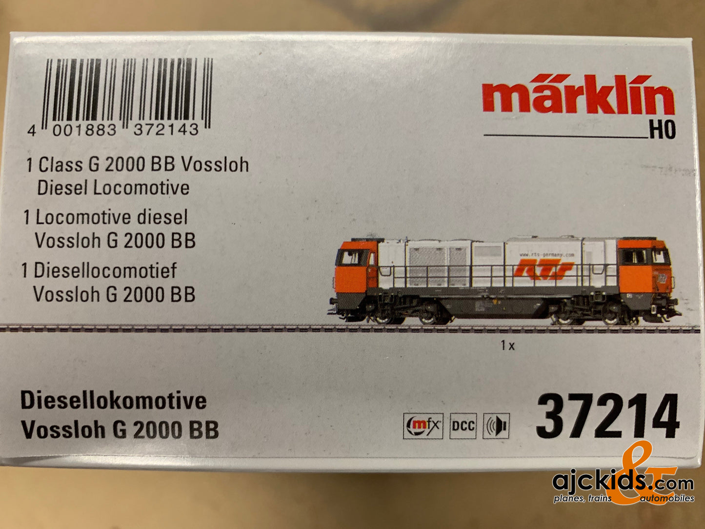 Marklin 37214 - Class G 2000 BB Vossloh Diesel Locomotive