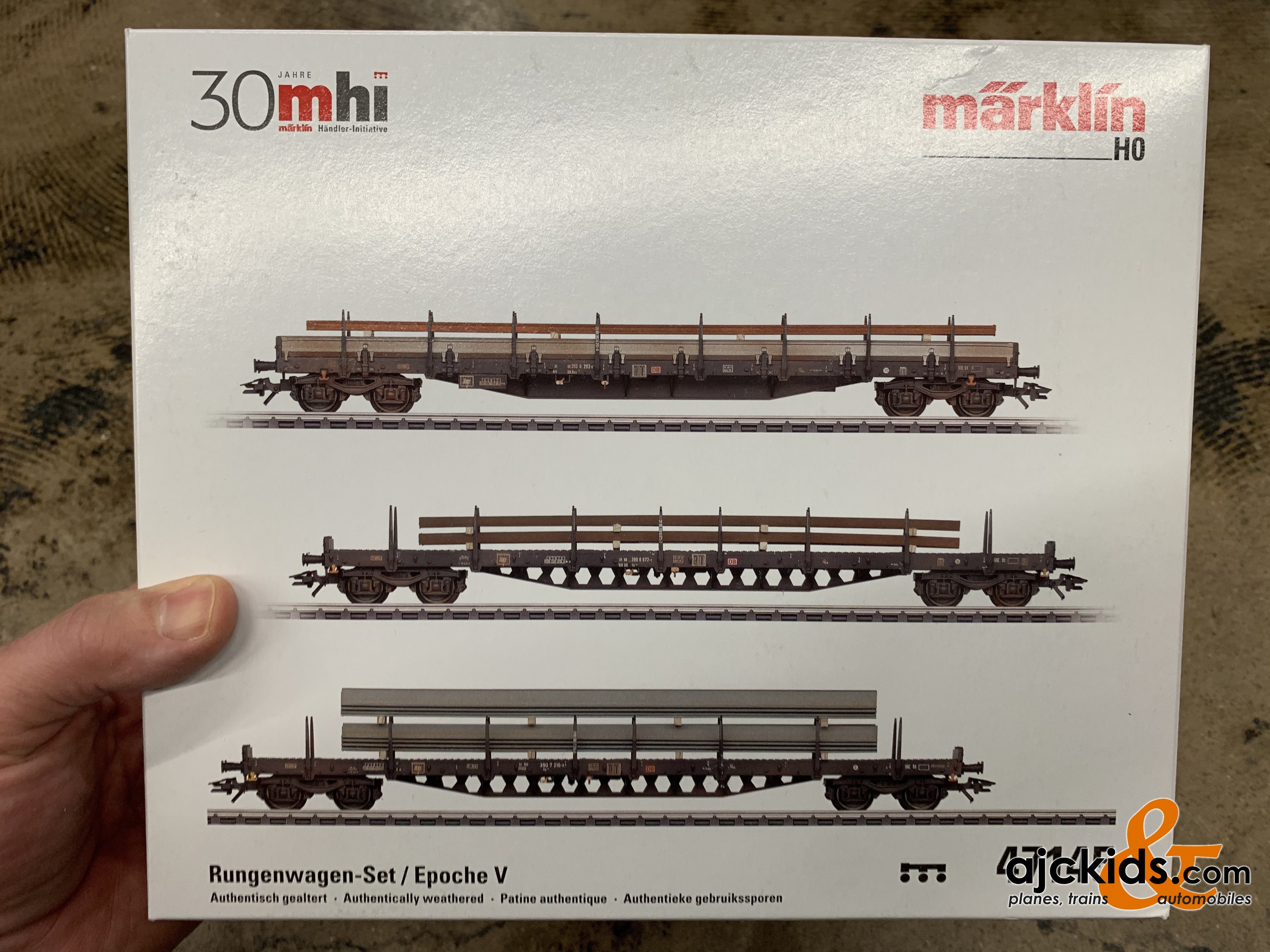 Marklin 47145 Stake Car Set (weathered) – Ajckids
