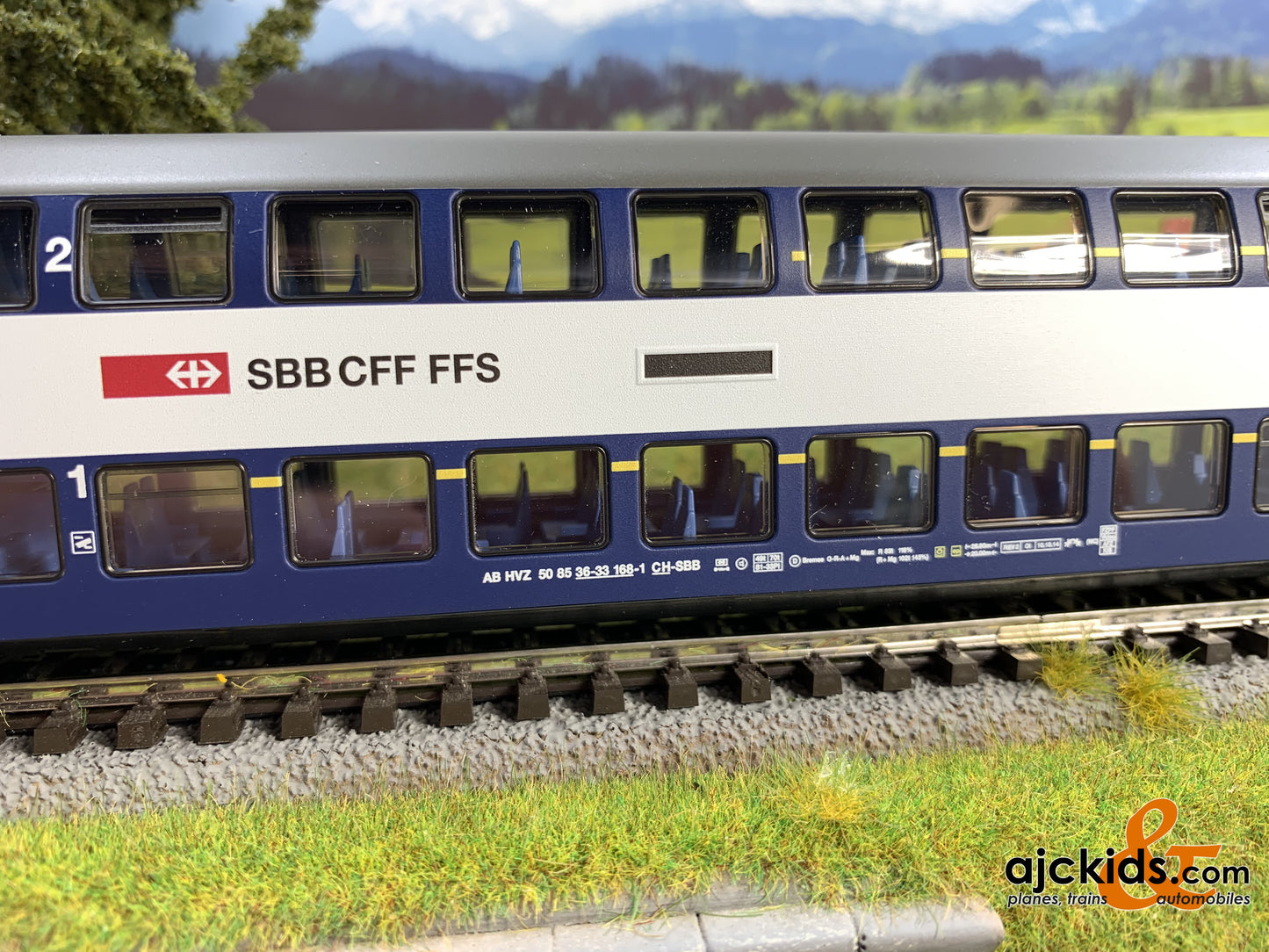 Marklin 43574 - Zürich S-Bahn Bi-Level Car Set (only sold with 43575)