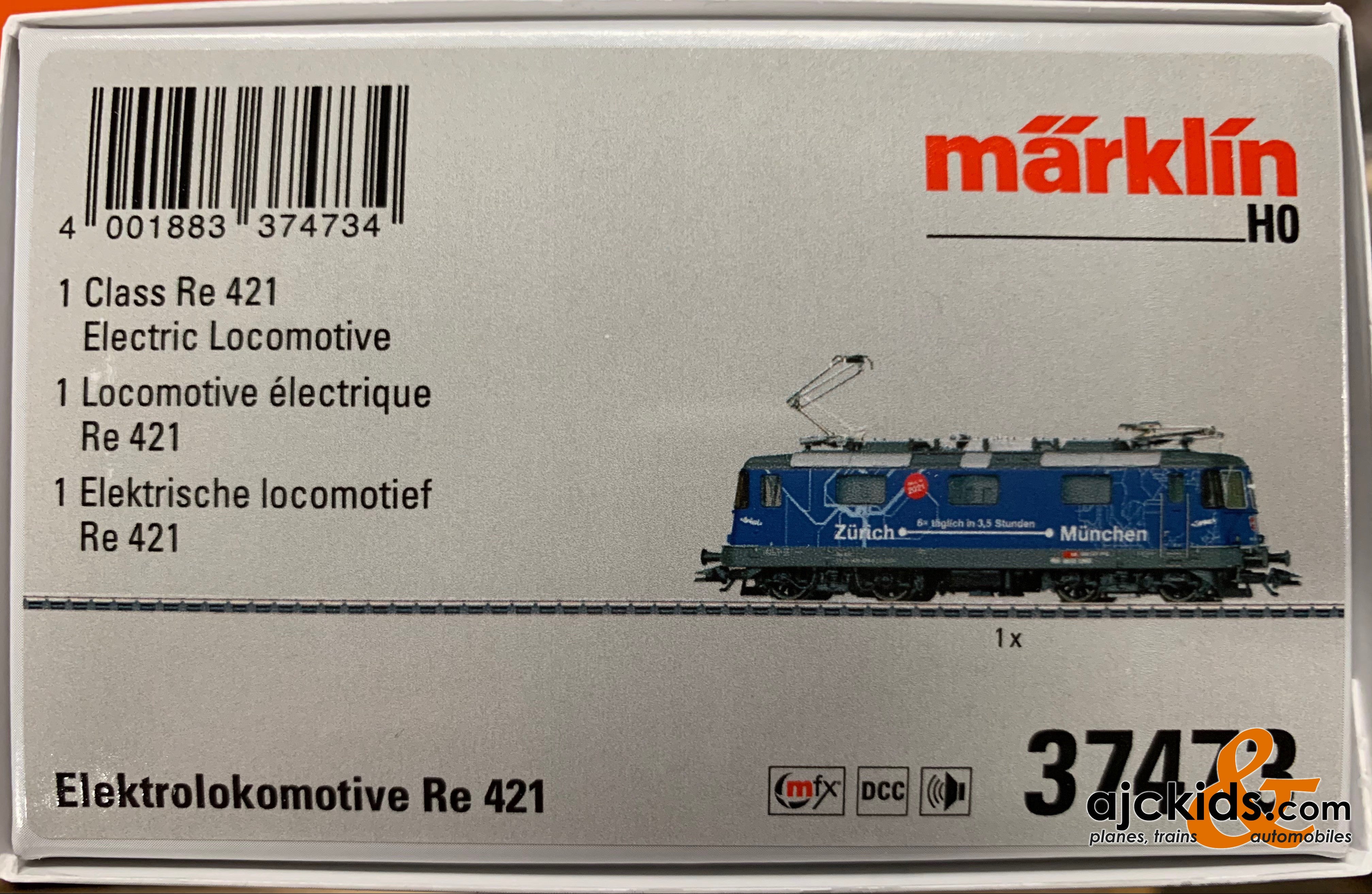 Marklin 37473 Electric Locomotive Class Re 421 – Ajckids