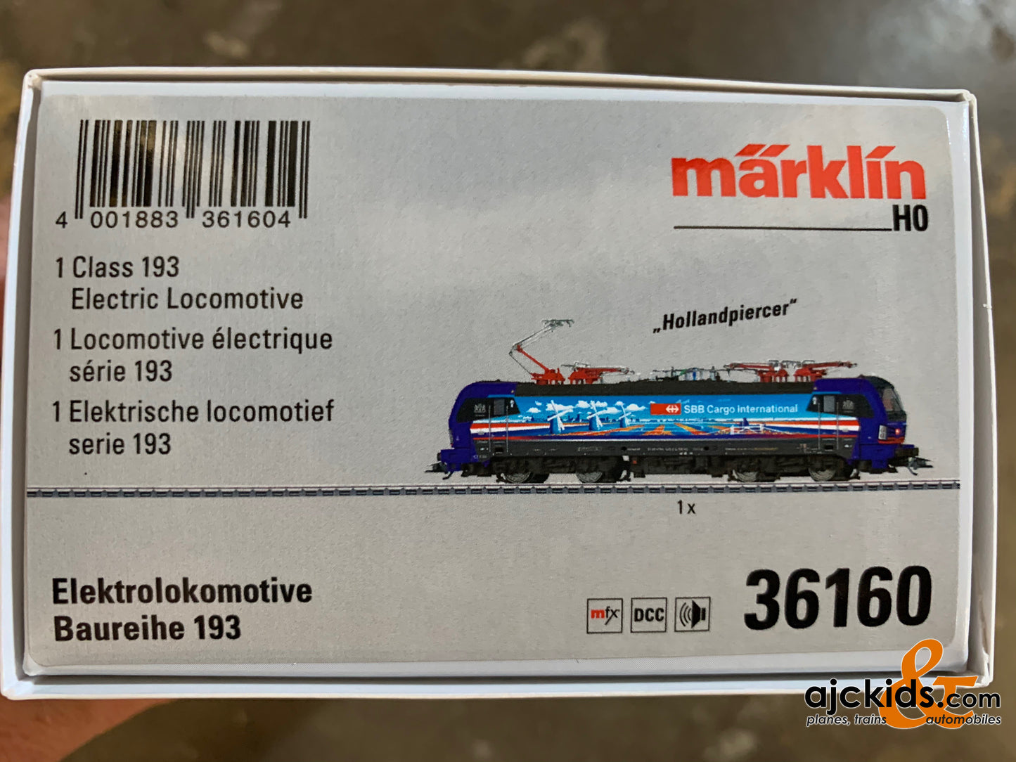 Marklin 36160 - Class 193 Electric Locomotive Hollandpiercer