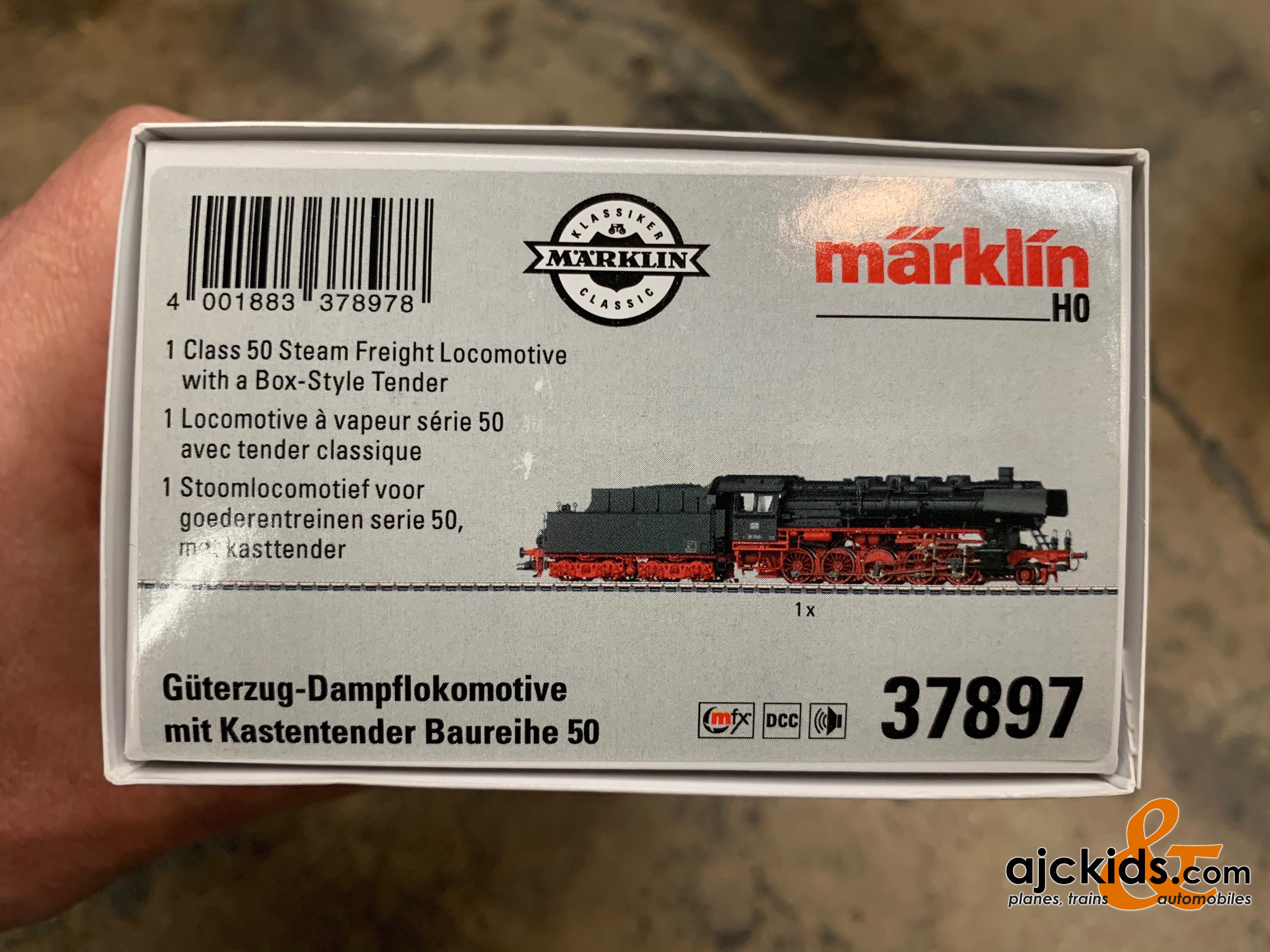 Marklin 37897 Class 50 Steam Locomotive – Ajckids