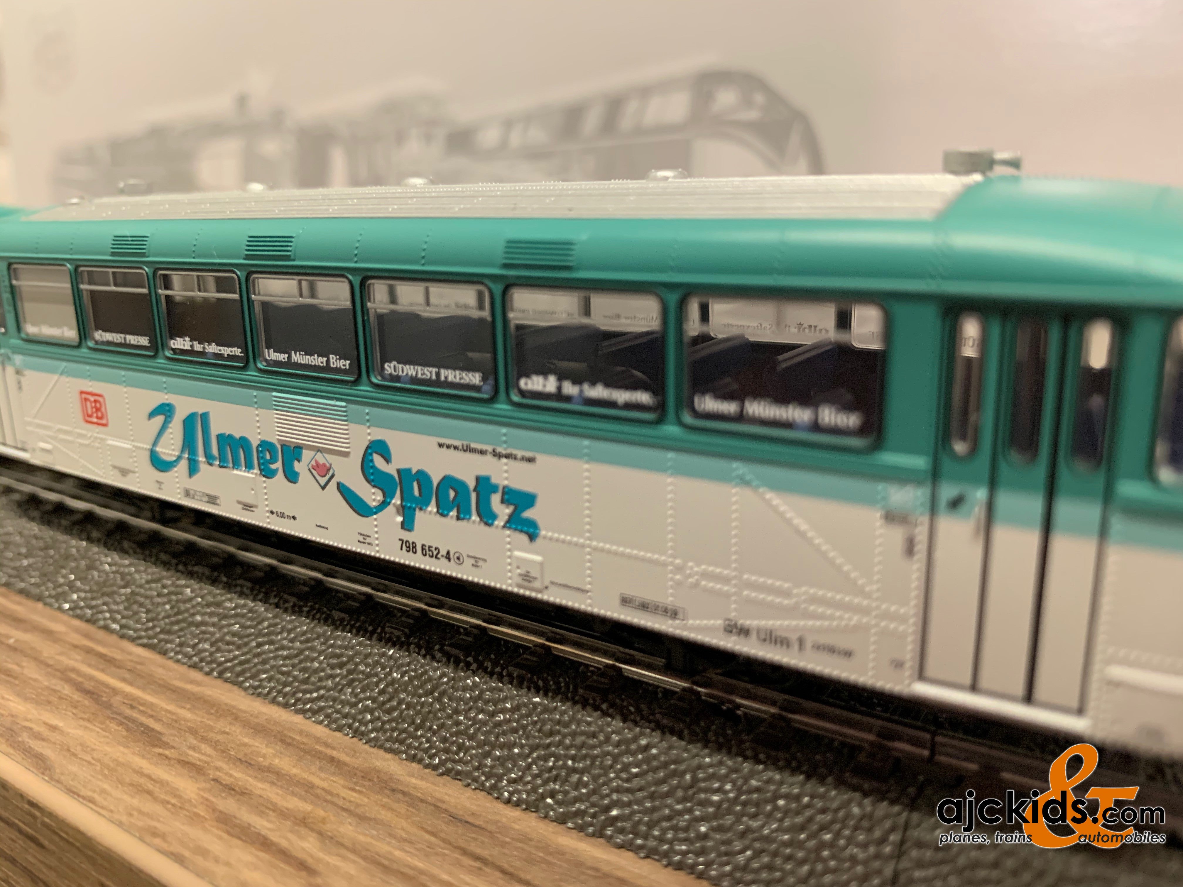Marklin 39977 Class 798 Powered Rail Car Ulmer Spatz – Ajckids