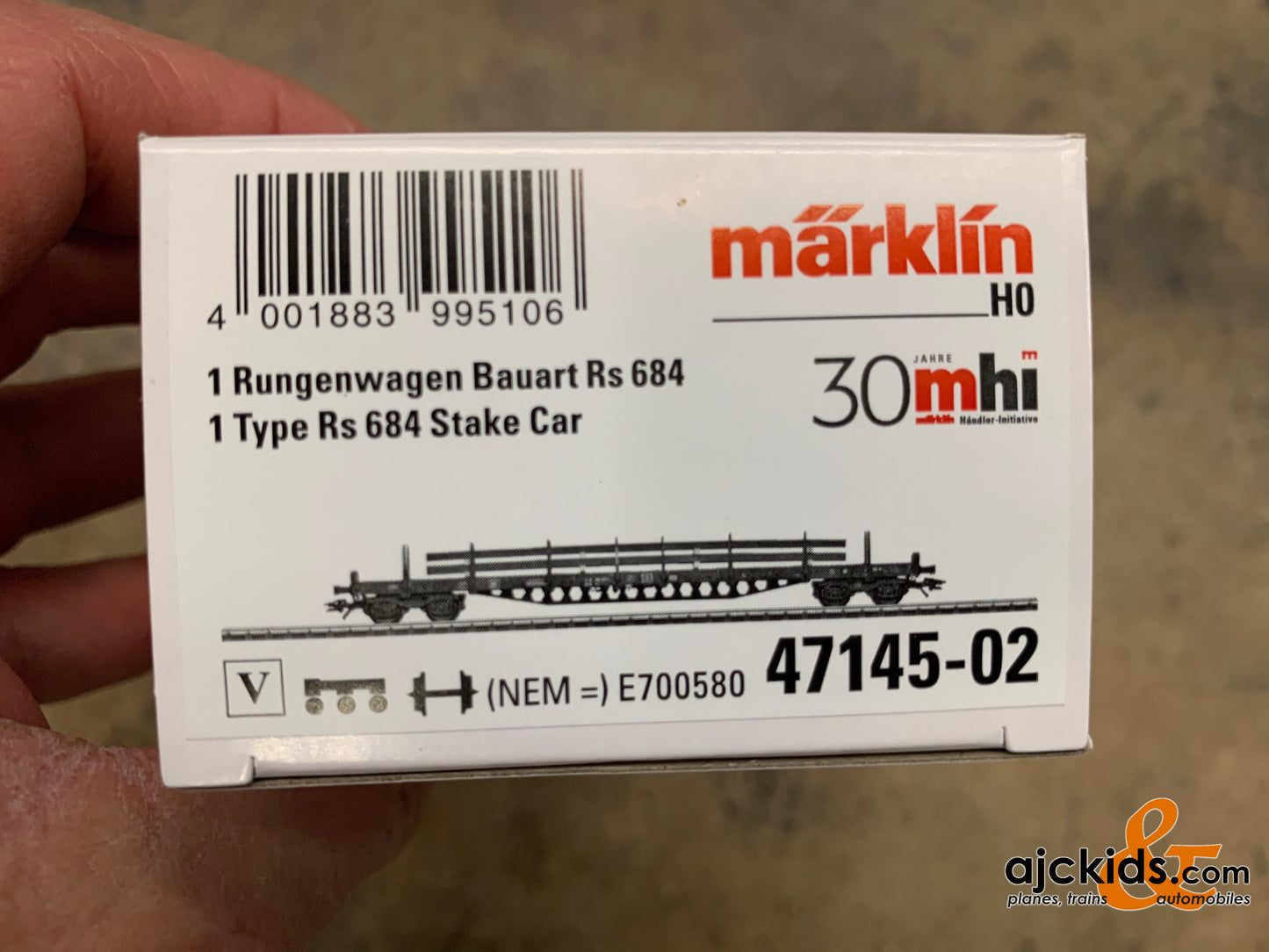 Marklin 47145 - Stake Car Set (weathered)