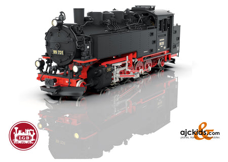 LGB 21480 - DR Steam Locomotive VII K, Road Number 99 731