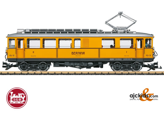 LGB 25392 - RhB Class ABe 4/4 Powered Rail Car, Road Number 30
