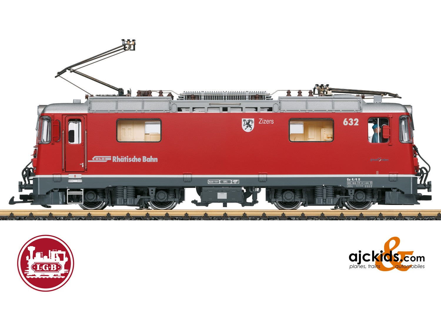 LGB 28442 - RhB Class Ge 4/4 II Electric Locomotive