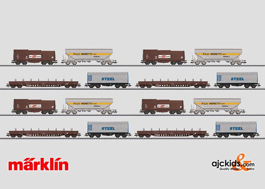 Marklin 00799 - Set with 16 Freight Cars Alpine Traffic