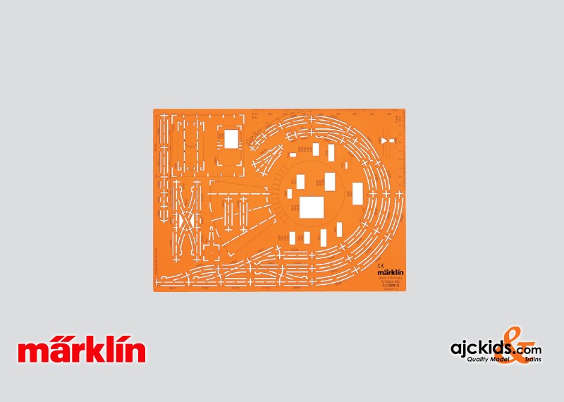 Marklin 02415 - Track Planning Stencil in H0 Scale