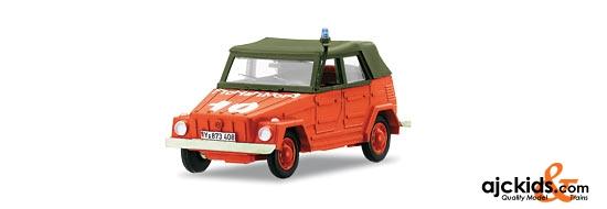 Marklin 18707 - German Federal Army: VW 181 Hardtop Fire Department Vehicle in H0 Scale