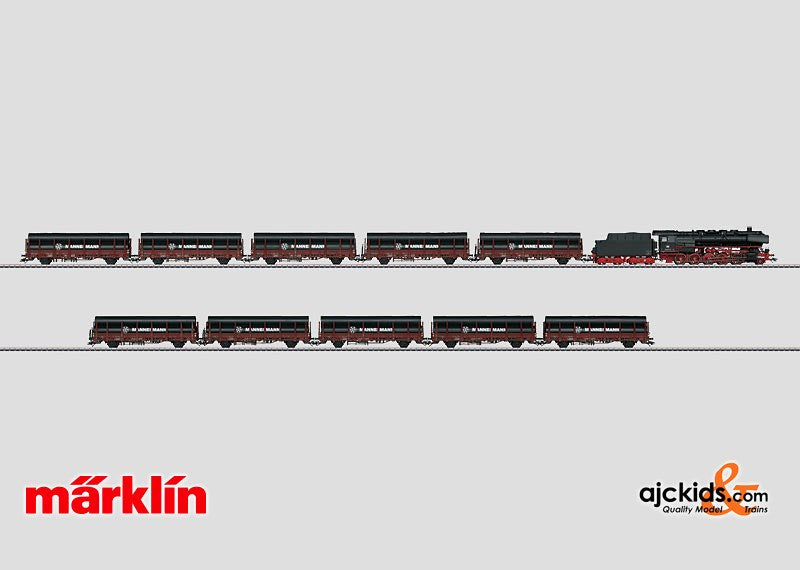 Marklin 26558 - Steel Pipe Heavy Freight Train in H0 Scale