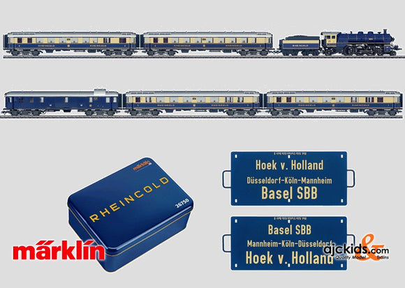 Marklin 26750 - 75 Years of the Rheingold Train Set in H0 Scale