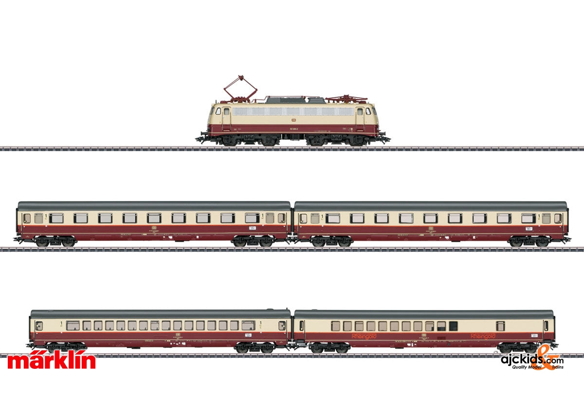 Marklin 26983 - Rheingold Offshoot Train- Train Set