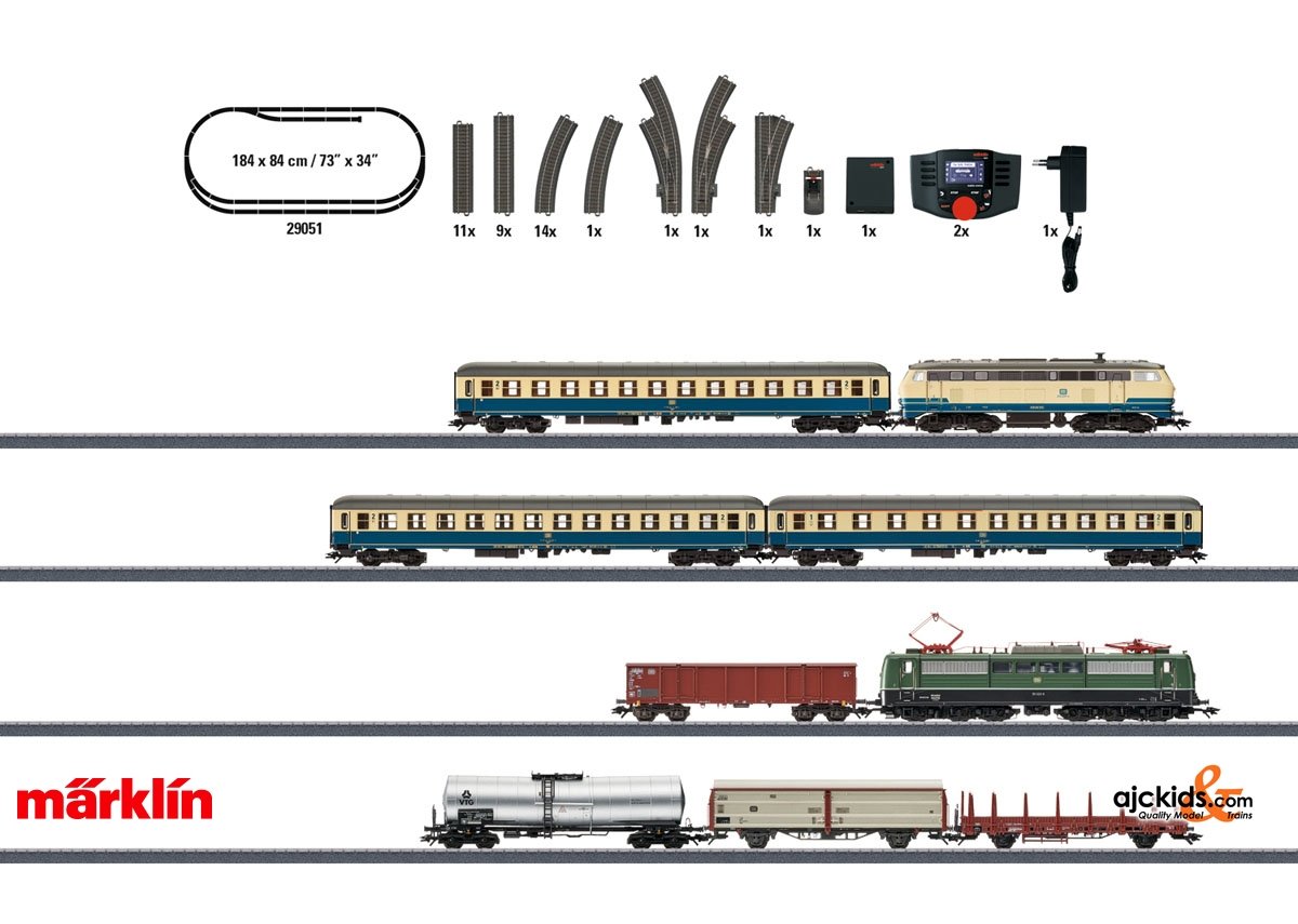 Marklin 29051 - Double Train Digital Starter Set
