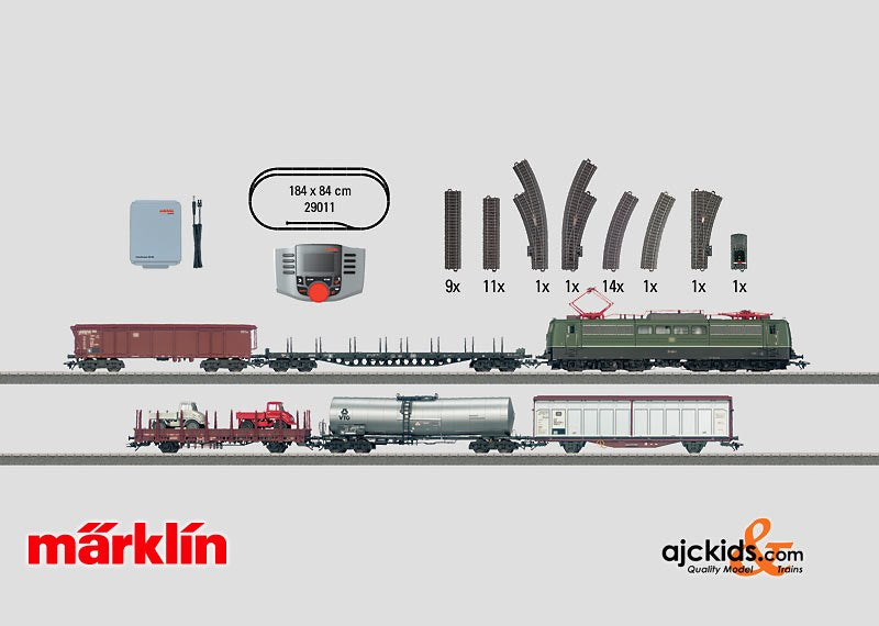 Marklin 29150 - Digital Starter Set Freight Train in H0 Scale