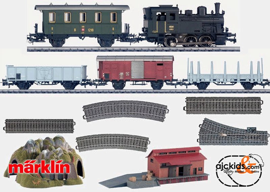 Marklin 29216 - Swiss Starter Set - Branch Line Train in H0 Scale