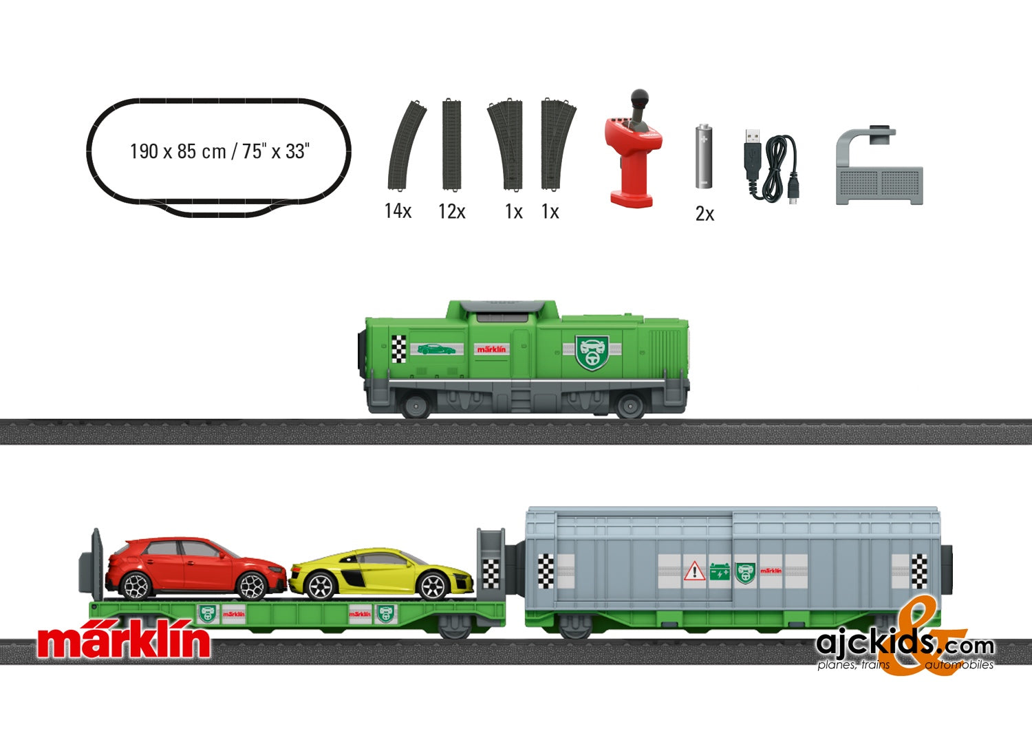 Marklin 29347 - Märklin my world - "Auto Transport" Starter Set for Children Ages 3 and above