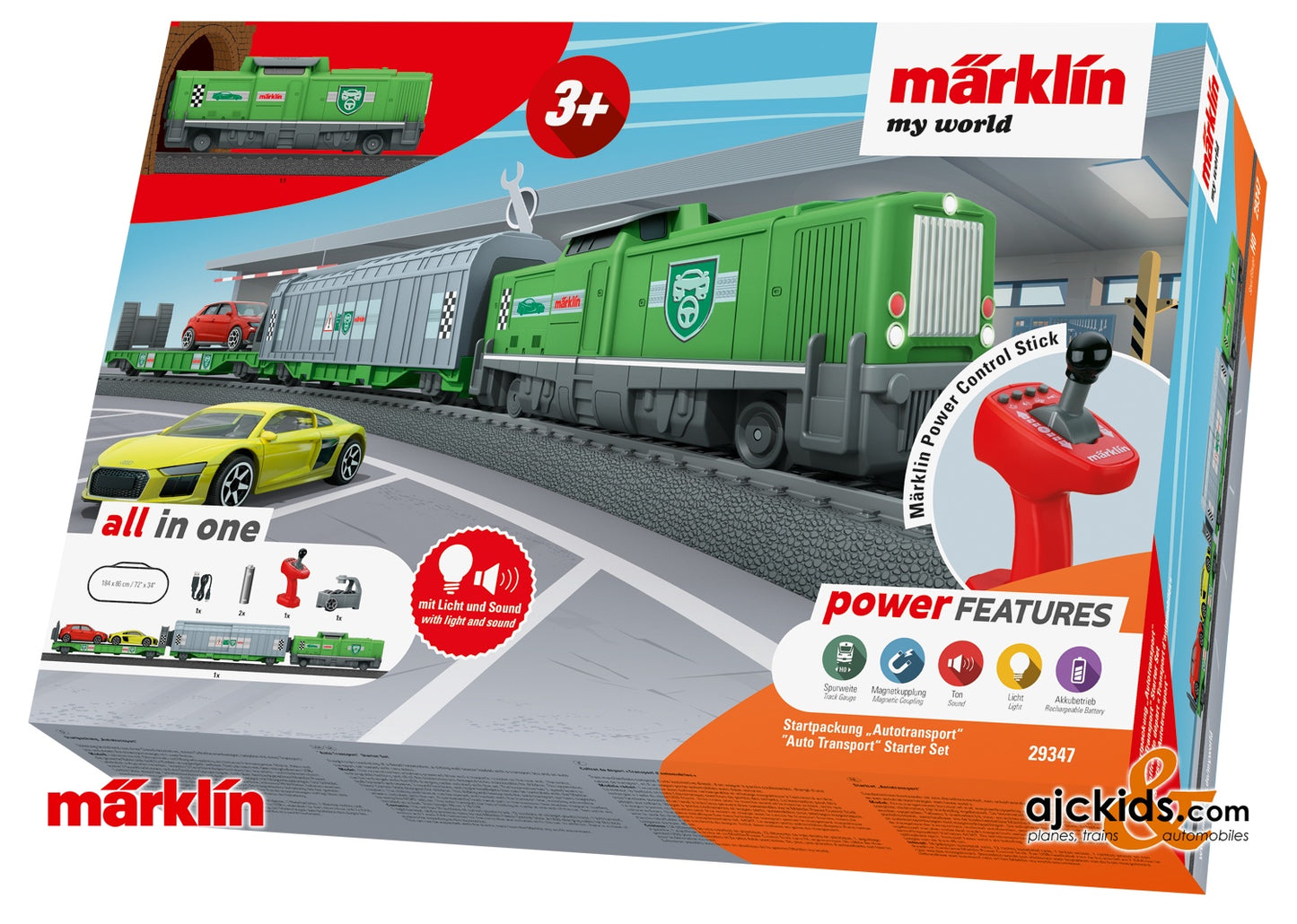 Marklin 29347 - Märklin my world "Auto Transport" Starter Set