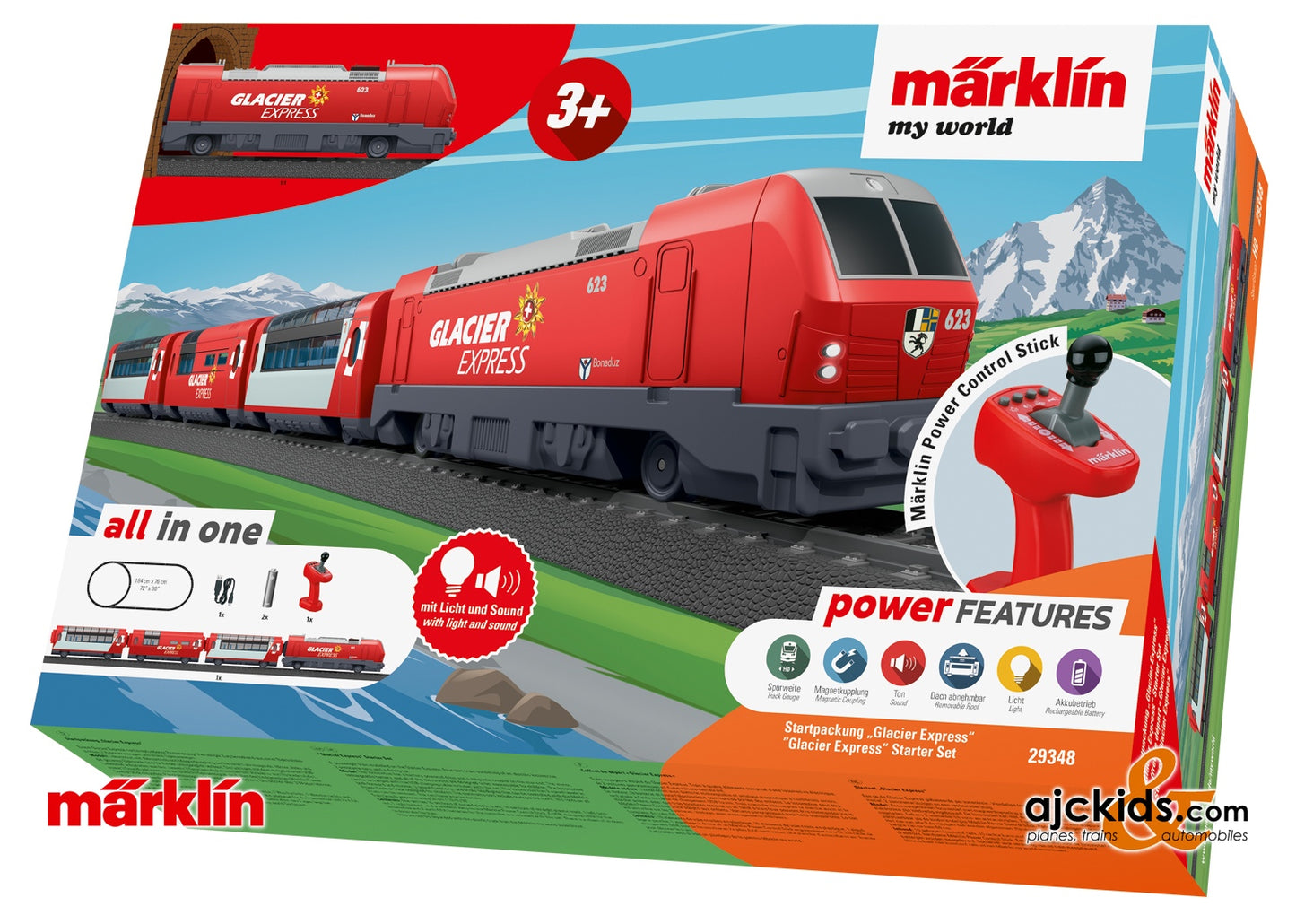 Marklin 29348 - Märklin my world "Glacier Express" Starter Set