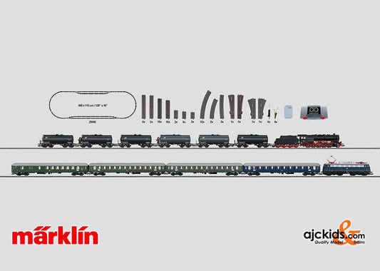 Marklin 29440 - Digital Mega Starter Set Era III 120 volts in H0 Scale