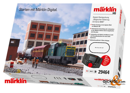 Marklin 29464 - Belgian Freight Train with a Class 8000 Digital Starter Set