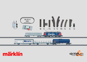 Marklin 29481 - Digital Starter Set Swiss Freight Train 120 volts in H0 Scale