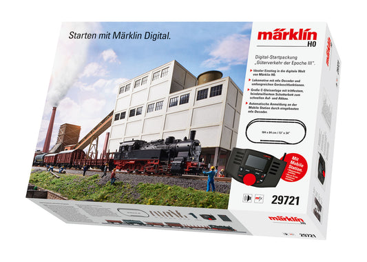 Marklin 29721 - Era III Freight Service Digital Starter Set