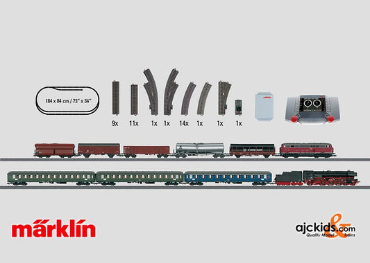 Marklin 29740 - Bundesbahn Digital Mega Starter Set in H0 Scale