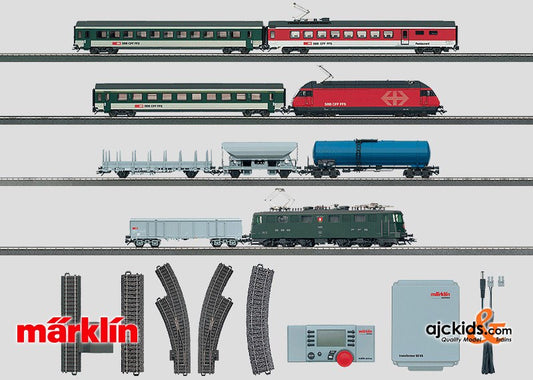 Marklin 29850 - Digital Mega Swiss Starter Set. 120 Volt in H0 Scale