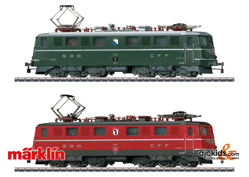 Marklin 30501 - Double Electric Locomotive Set - 25 Years MHI