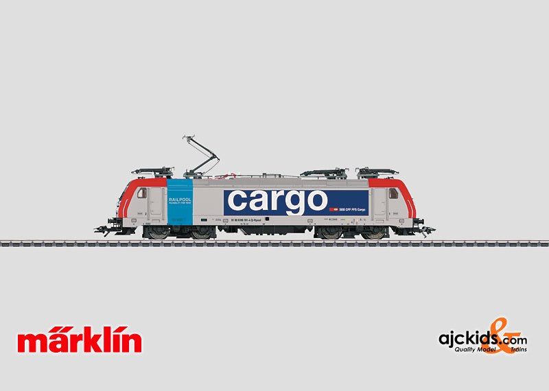 Marklin 36607 - Electric locomotive BR 186 Railpool / SBB Cargo in H0 Scale