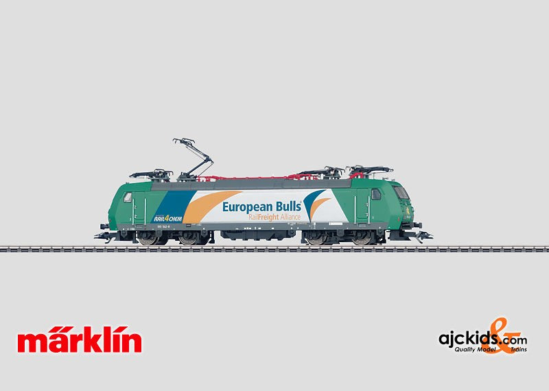 Marklin 36830 - Electric Locomotive Class 185 European Bulls in H0 Scale