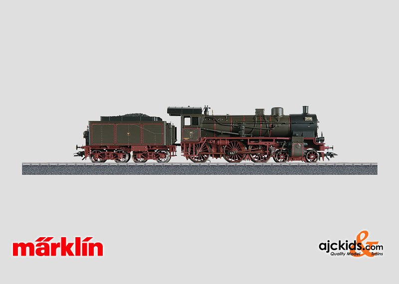 Marklin 37031 - Locomotive with Tender P8 in H0 Scale