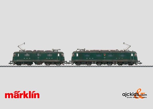 Marklin 37323 - Re 10/10 Electric Locomotive Double Consist - weathered
