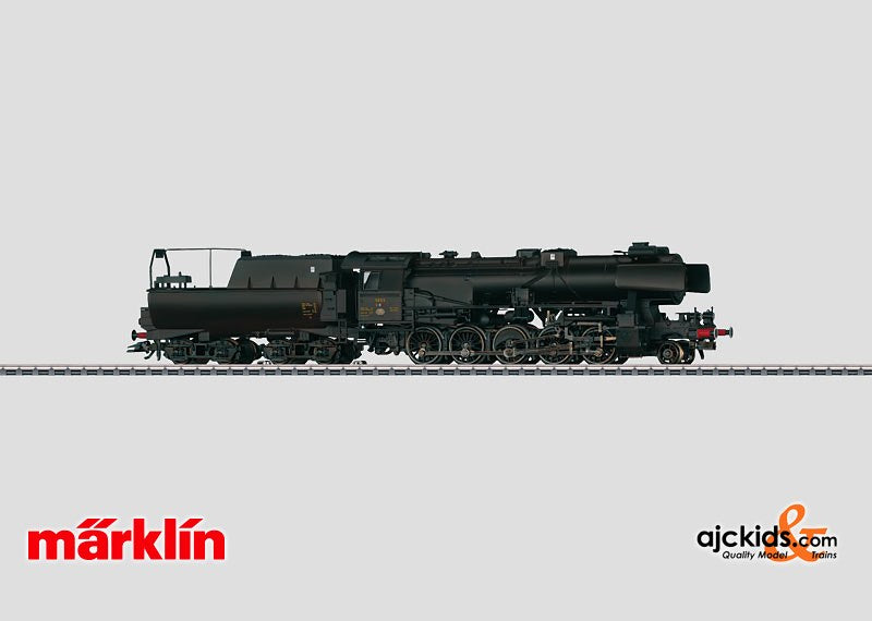 Marklin 37560 - Steam Locomotive with tender series 5600 - Hand Weathered