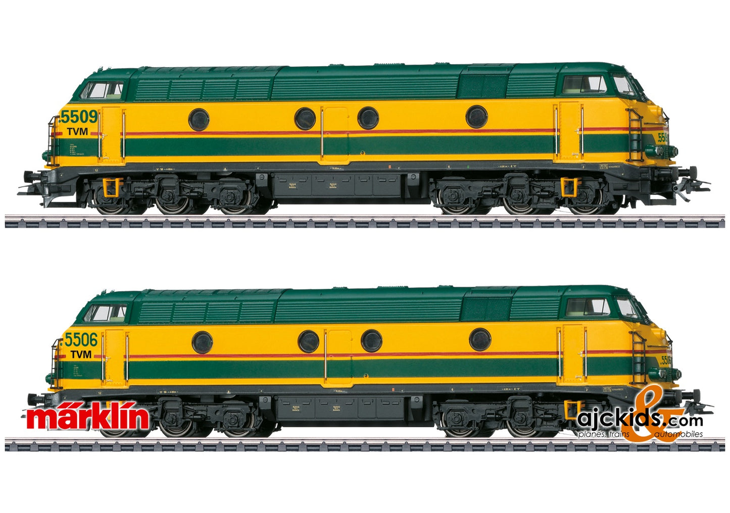 Marklin 37602 - Class 55 Diesel Locomotive as a Double Unit