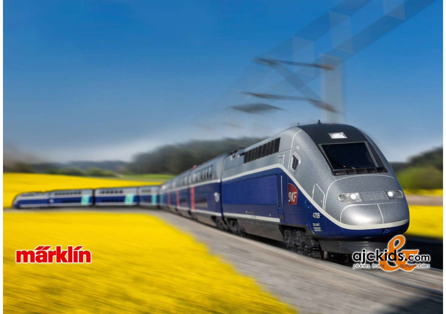 Marklin 37793 - TGV Euroduplex High-Speed Train