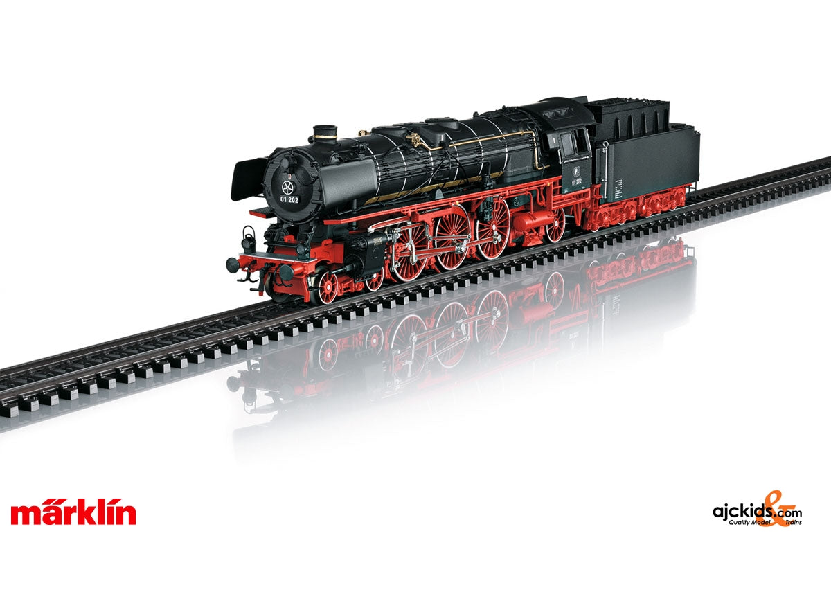 Marklin 39005 - Express Steam Locomotive with a Tender, Road Number 01 202
