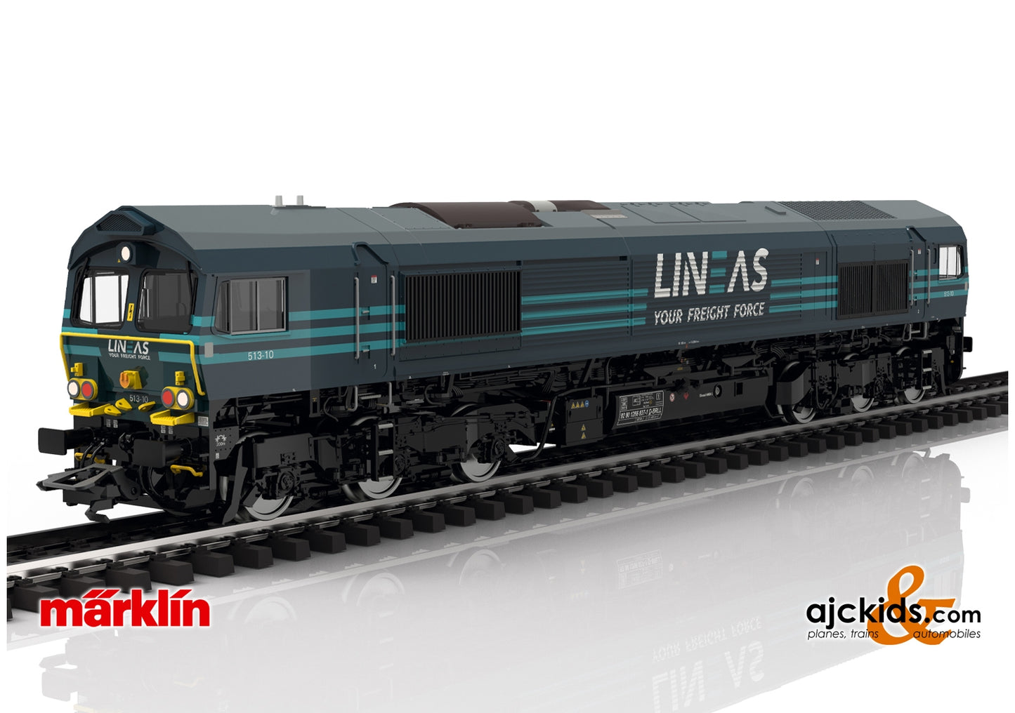 Marklin 39062 - Class 66 Diesel Locomotive Lineas (Smoke)