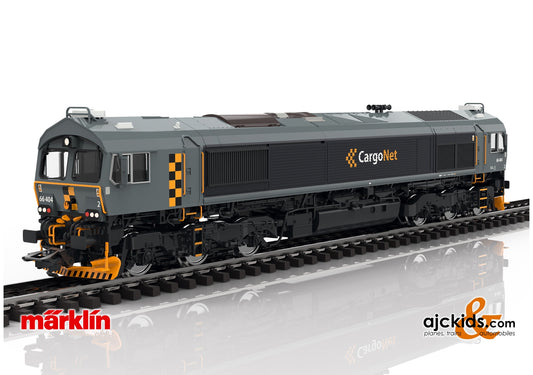 Marklin 39063 - Class 66 Diesel Locomotive CargoNet (Smoke)