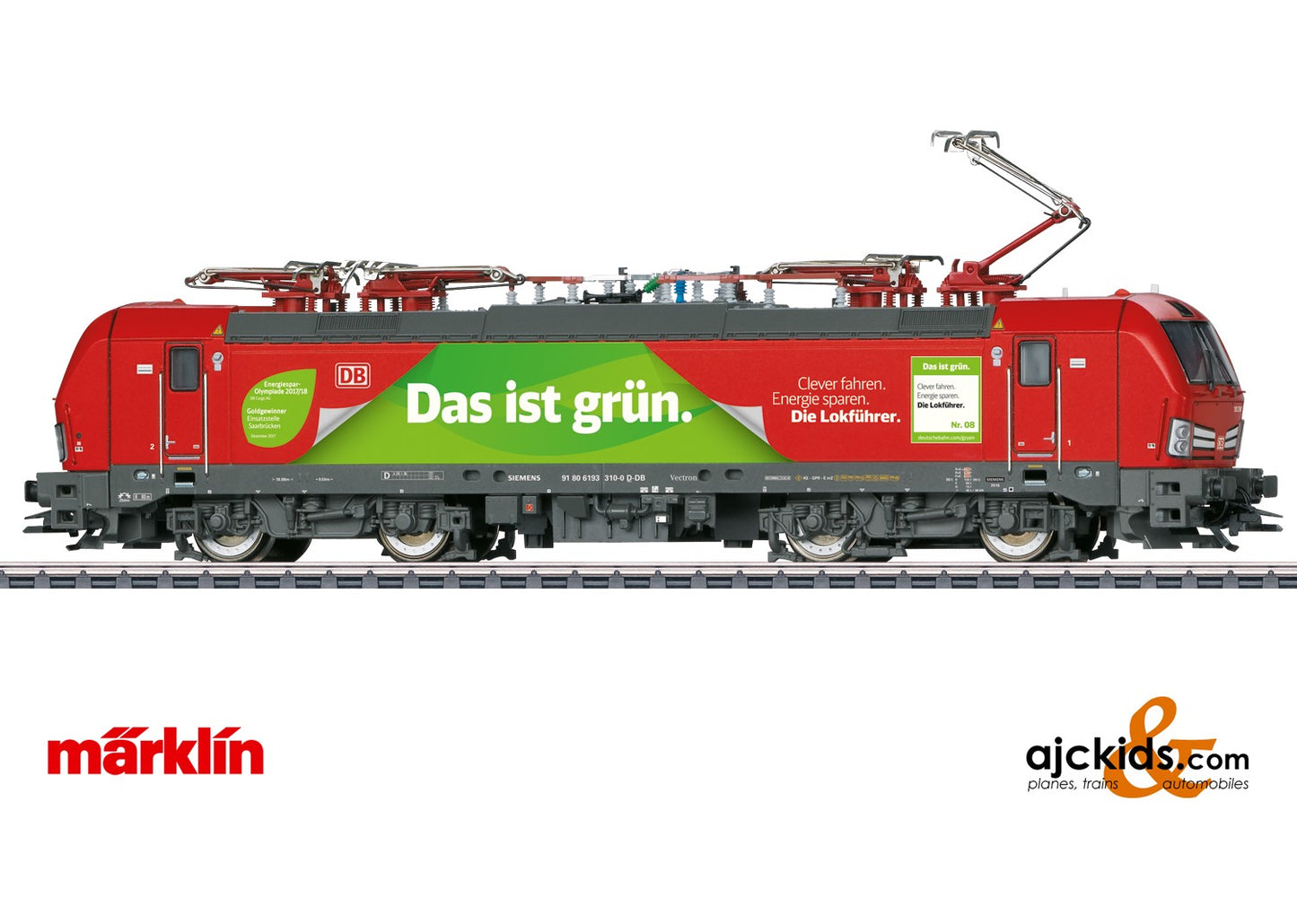 Marklin 39197 - Class 193 Electric Locomotive "Das ist grün" at Ajckids.com