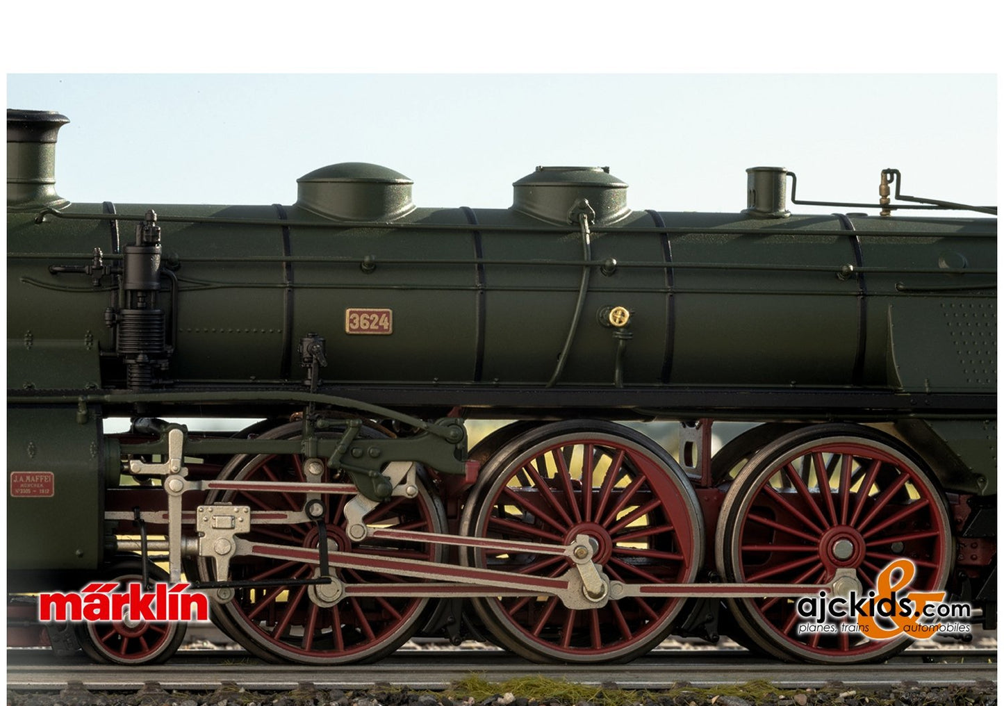 Marklin 39436 - Class S 3/6 Steam Locomotive, the "Hochhaxige" / "High Stepper"
