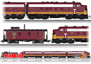 Marklin 39620 - Diesel Electric Locomotive EMD F7 with Caboose
