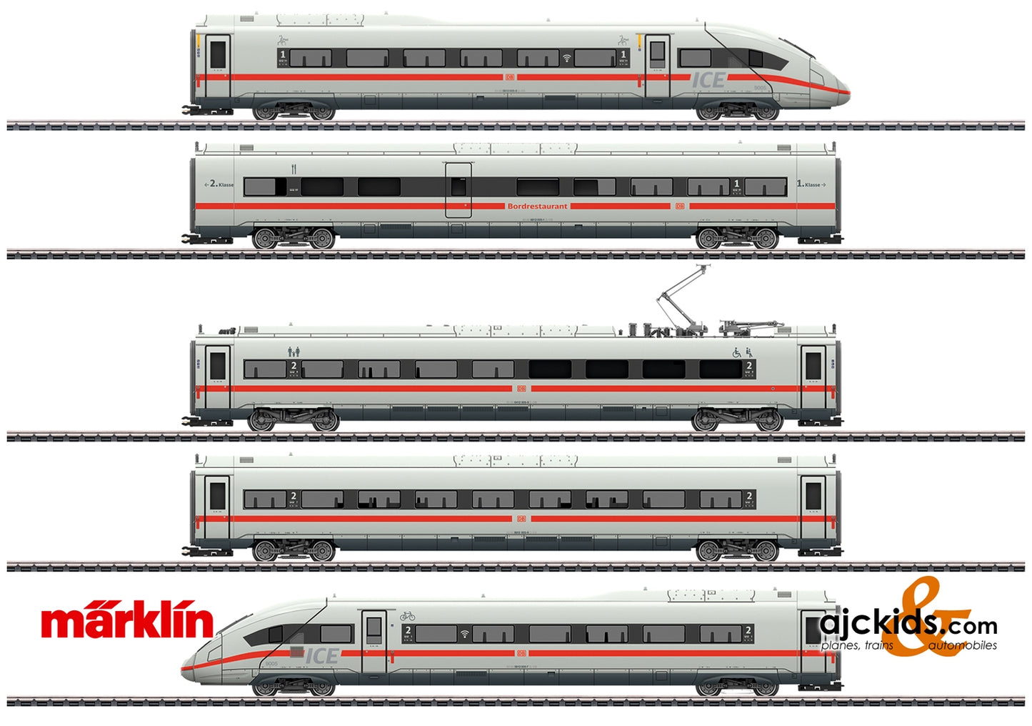 Marklin 39714 - ICE 4 Class 412/812 Powered Railcar Train