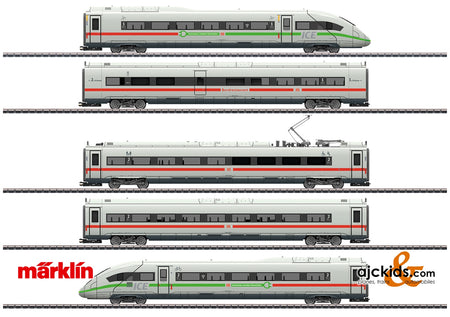 Marklin 39716 - Class 412/812 ICE 4 Powered Railcar Train with a Green Stripe