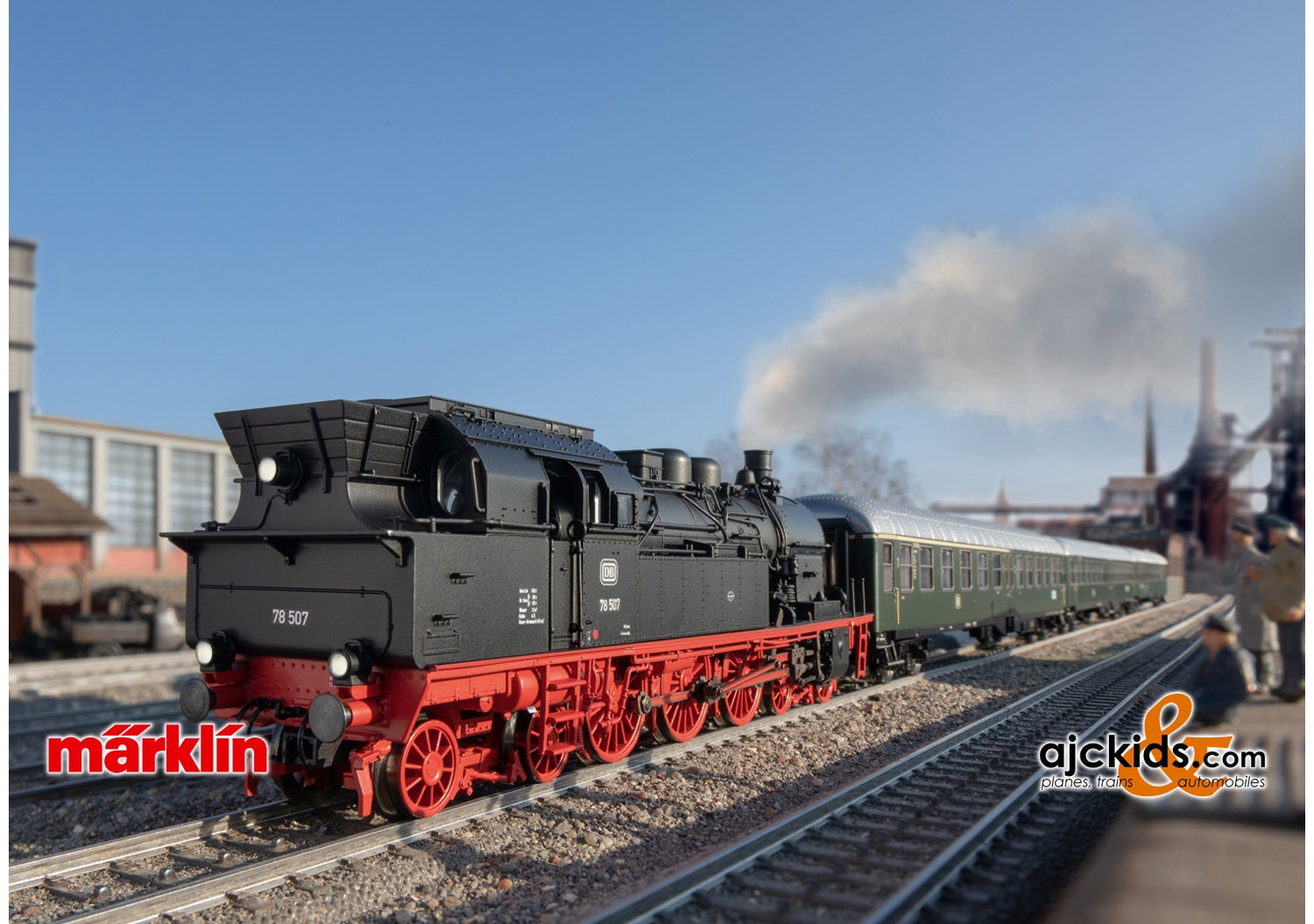 Marklin 39787 - Class 78 Steam Locomotive at Ajckids.com